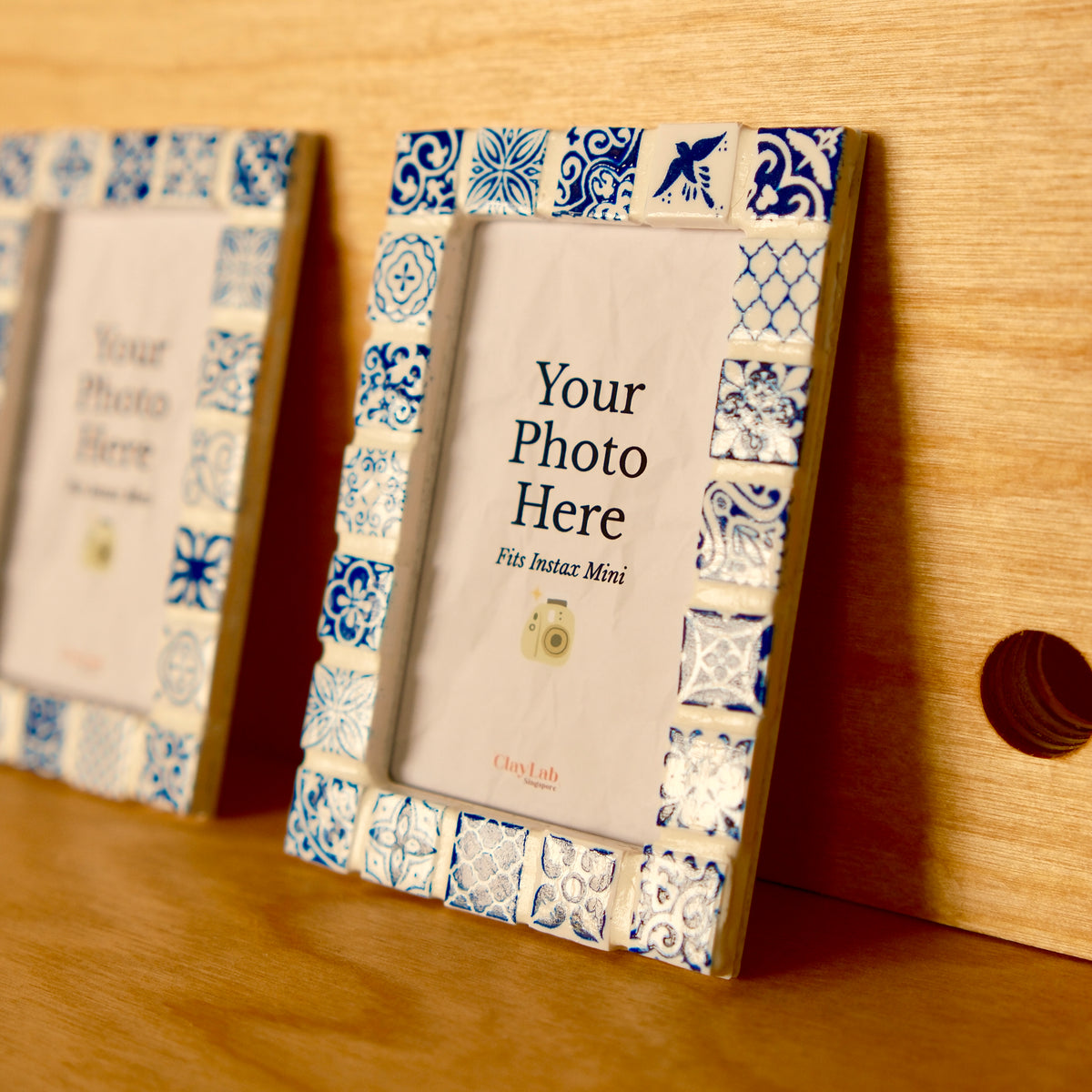 Clay Tile Photo Frame