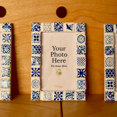 Clay Tile Photo Frame