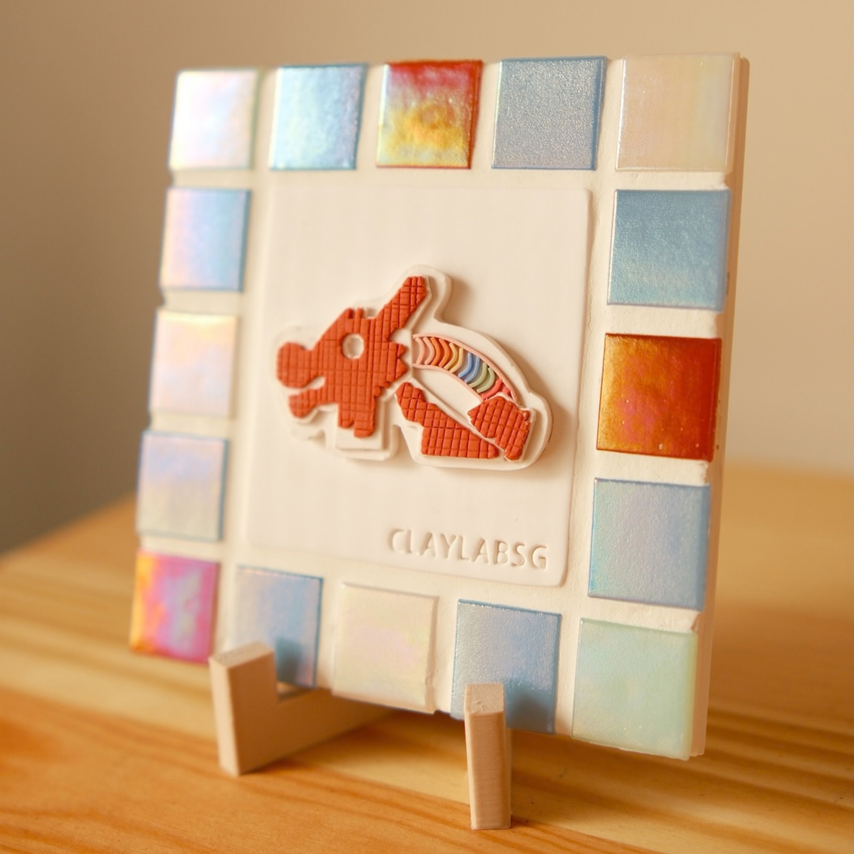 *Special Edition* Mosaic Tile Dragon Playground